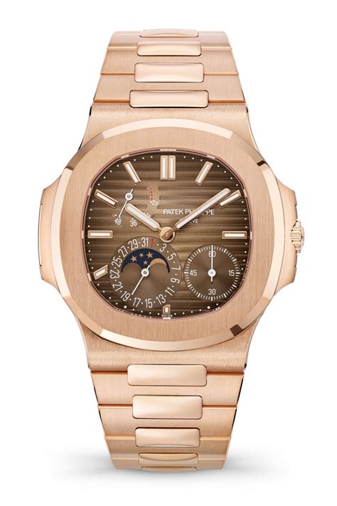 patek philippe nautilus rose gold mens watch|Patek Philippe Nautilus watch price.